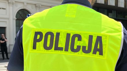 Polnischer Polizist (Symbolbild).