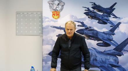 Polens Regierungschef Donald Tusk gab bekannt, dass der Geheimdienst acht mutmaßliche Saboteure gefasst hat. (Archivbild)