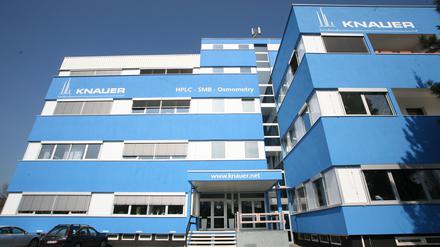 Gebäude der Firma Knauer Wissenschaftliche Gerätebau in Berlin-Zehlendorf