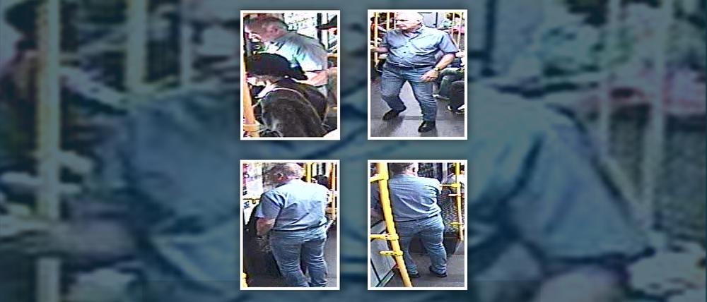 Die Polizei sucht nach einer sexuellen Belästigung nach diesen Tatverdächtigem.