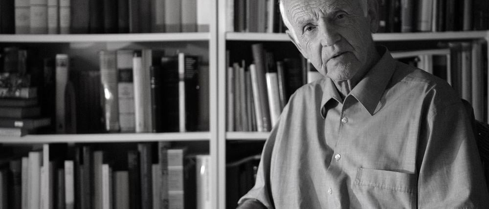 Bekommt eine Gedenktafel in Britz: Schriftsteller Günter de Bruyn (1926-2020).
