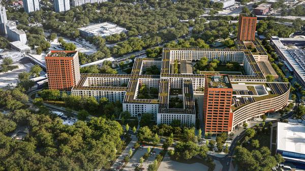 Visualisierungen Neues Stadtquartier Konnekt/Knorr-Bremse.