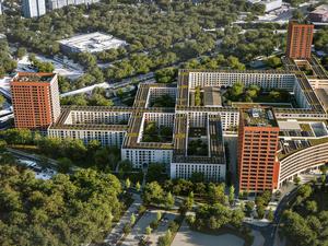 Visualisierungen Neues Stadtquartier Konnekt/Knorr-Bremse.