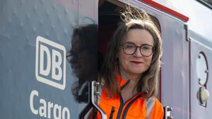 Sigrid Nikutta, scheidende Vorstandsvorsitzende von DB Cargo, auf einem Archivbild vom März 2024.