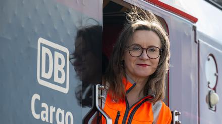 Sigrid Nikutta, scheidende Vorstandsvorsitzende von DB Cargo, auf einem Archivbild vom März 2024.