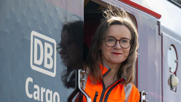 Sigrid Nikutta, scheidende Vorstandsvorsitzende von DB Cargo, auf einem Archivbild vom März 2024.