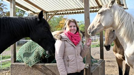 Christina Schwandt soll ihren Therapiehof in Bornim räumen, sonst drohen 14.000 Euro Bußgeld.