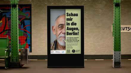 Kampagne „Schau mir in die Augen, Berlin“ von Schwulenberatung Berlin & RuT- Rad und Tat Offene Initiative Lesbischer Frauen e.V.