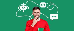 Um die KI-Kompetenz von Lehrern steht es oft schlecht (Illustration).