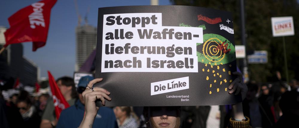 Die Berliner Linke streitet über die eigene Haltung zum Nahostkonflikt.