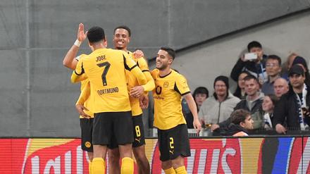 Dortmund jubelt in Kopenhagen.
