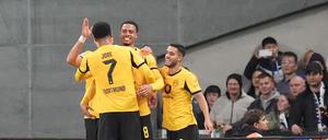 Dortmund jubelt in Kopenhagen.