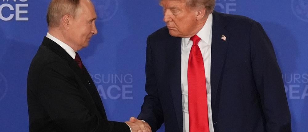 Zuletzt begegneten sich Trump und Putin im US-Bundesstaat Alaska. (Archivbild)
