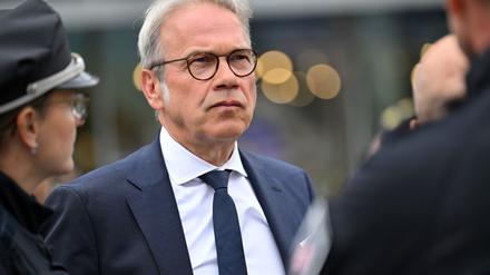 Georg Maier (SPD), Minister für Inneres und Kommunales und 2. Stellvertretender Ministerpräsident von Thüringen.