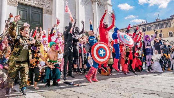 Comicfestival in Lucca/Italien
Foto: Lucca Comics and Games