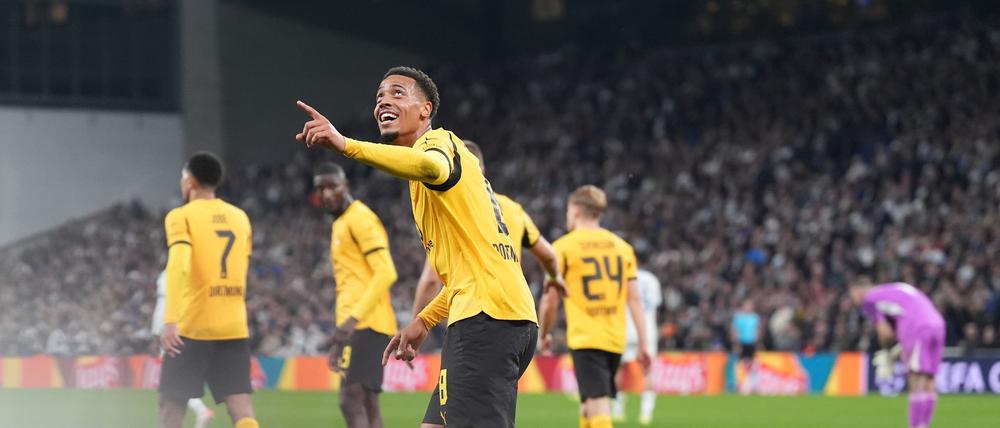 Grund zum Jubeln: Felix Nmecha war der Matchwinner.