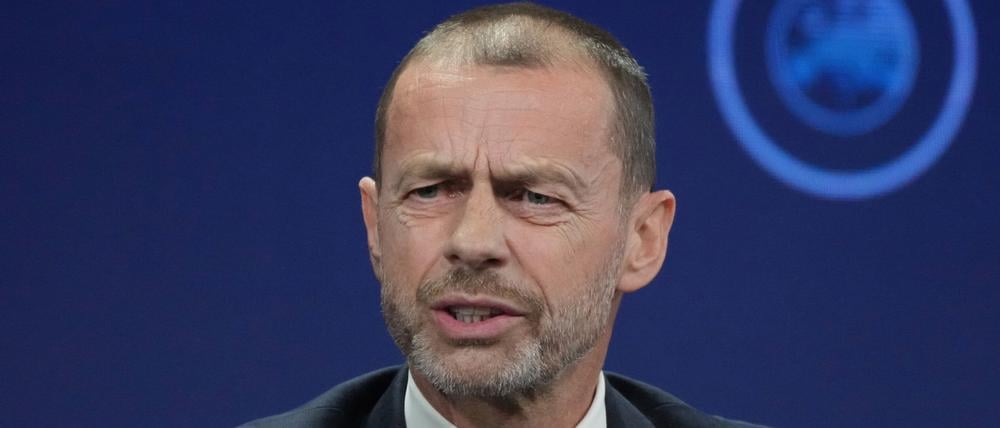 UEFA-Präsident Aleksander Ceferin ist offen für Veränderungen. (Archivbild)