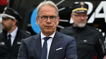 Georg Maier (SPD), Minister für Inneres und Kommunales und 2. Stellvertretender Ministerpräsident von Thüringen.