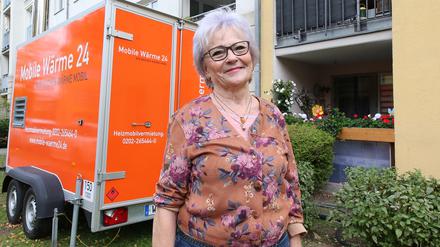Cornelia Wolf hofft, dass ihre Heizung bald wieder richtig funktioniert.