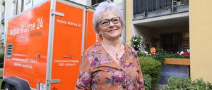 Cornelia Wolf hofft, dass ihre Heizung bald wieder richtig funktioniert.