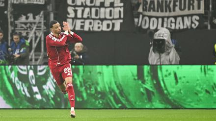 Kein großer Jubel: Der ehemalige Frankfurter Ekitiké nach dem 1:1