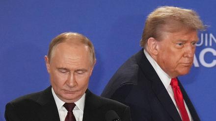 Donald Trump sagt das Treffen mit Putin ab – und verhängt neue Sanktionen.