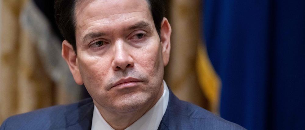 Der US-Außenminister Marco Rubio.