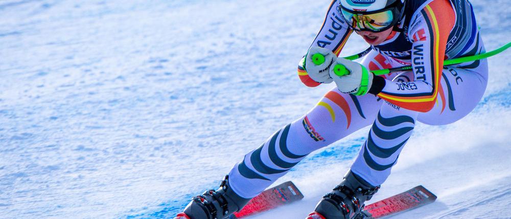 Kira Weidle-Winkelmann will in Abfahrt und Super-G angreifen. (Archivfoto)