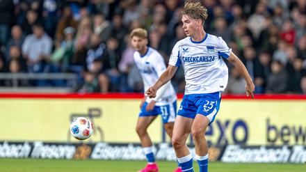 Mit 16 Jahren: Kennet Eichhorn ist gesetzt bei Hertha BSC.