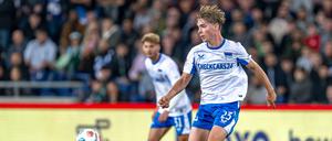 Mit 16 Jahren: Kennet Eichhorn ist gesetzt bei Hertha BSC. 