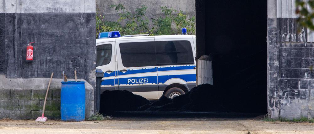 Erneut ist die Polizei im Fall des toten Fabian in der Region Güstrow sichtbar aktiv. (Archivbild)