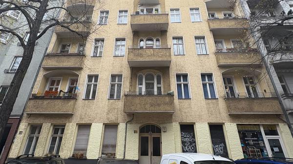 Die Jansastraße 12 in Berlin-Neukölln.