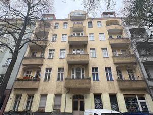 Die Jansastraße 12 in Berlin-Neukölln.