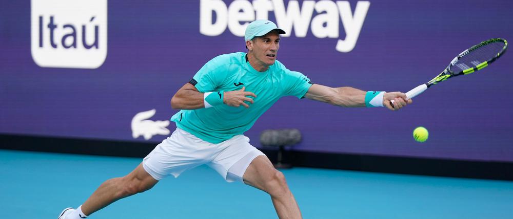 Tennisprofi Facundo Bagnis aus Argentinien ist vorläufig suspendiert.