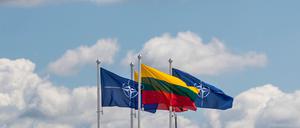 Litauen meldet eine Verletzung seines Luftraums. (Symbolbild)