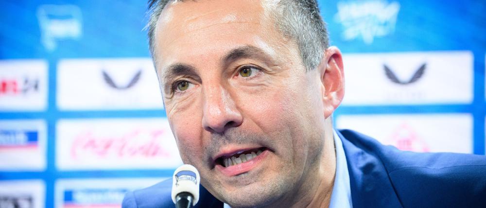 Huschen will die Hertha weiter finanziell gesunden lassen. (Archivbild)