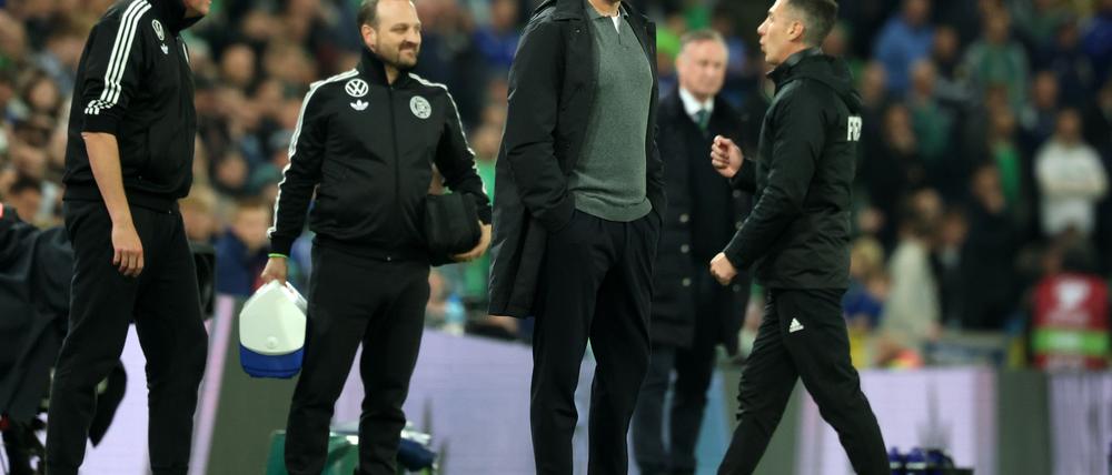 Julian Nagelsmann und seinen Nationalspielern traut die Mehrheit der Deutschen laut einer Umfrage nicht den WM-Titel zu.