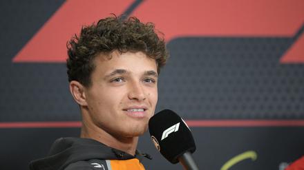 Eine Aktion mit anschließender Strafe für Red Bull amüsierte Lando Norris.