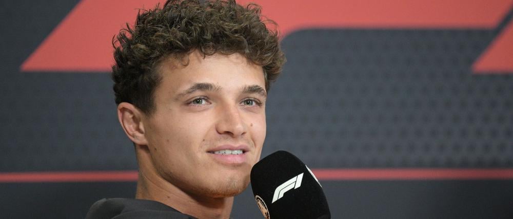 Eine Aktion mit anschließender Strafe für Red Bull amüsierte Lando Norris.  