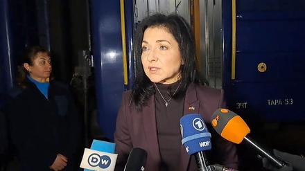 Bundeswirtschaftsministerin Katherina Reiche (CDU) ist in Begleitung einer Wirtschaftsdelegation zu einem Besuch in der Ukraine eingetroffen.