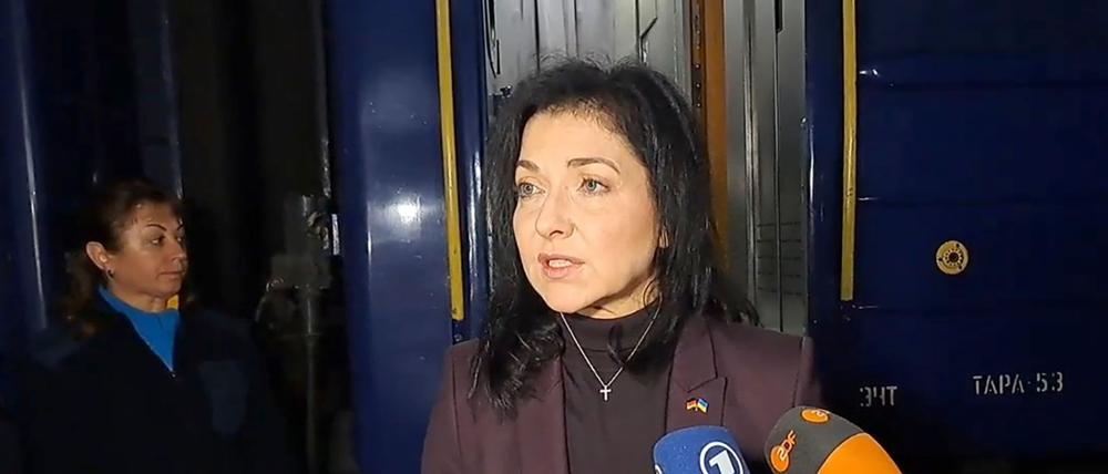 Bundeswirtschaftsministerin Katherina Reiche (CDU) ist in Begleitung einer Wirtschaftsdelegation zu einem Besuch in der Ukraine eingetroffen. 