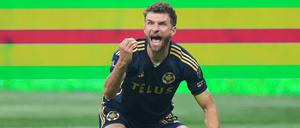 Thomas Müller hat auch in Vancouver ein großes Mitteilungsbedürfnis.
