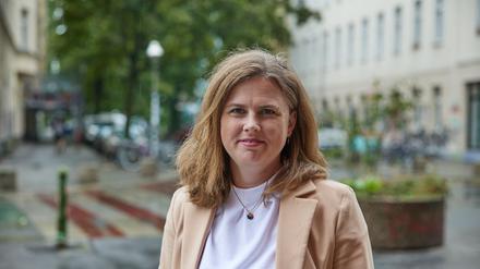 Die Grüne Clara Herrmann ist seit 2021 Bezirksbürgermeisterin im Berliner Bezirk Friedrichshain-Kreuzberg. (Archivild)