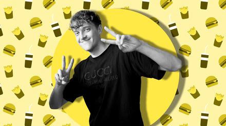 Burger, Pommes, Lukas – fertig ist der Song. 