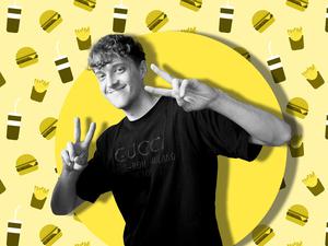 Burger, Pommes, Lukas – fertig ist der Song. 