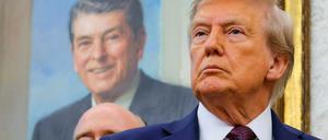 Donald Trump im September 2025. 