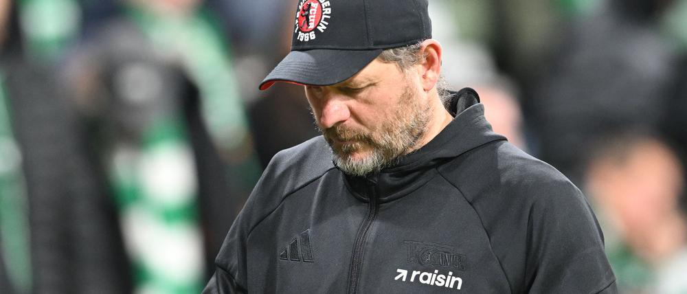 Union-Coach Steffen Baumgart war nach der Niederlage in Bremen bedient.