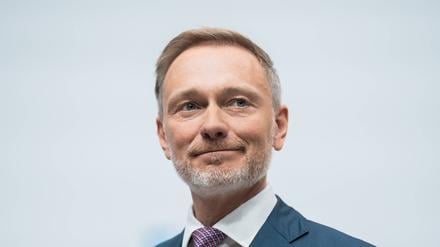 So kennt man ihn: Ex-Minister Christian Lindner.