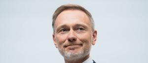 So kennt man ihn: Ex-Minister Christian Lindner.