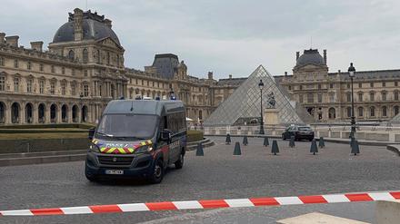 Der Louvre in Paris.